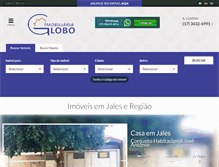 Tablet Screenshot of imobglobo.com.br